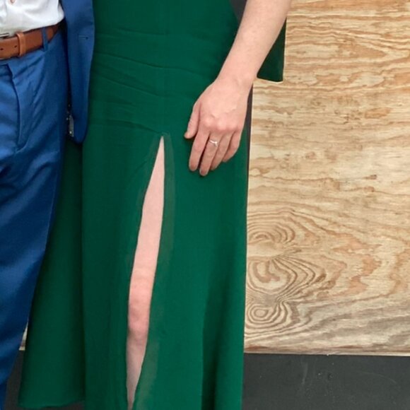 Reformation Twilight Dress - Emerald - Size 6 - Picture 3 of 3